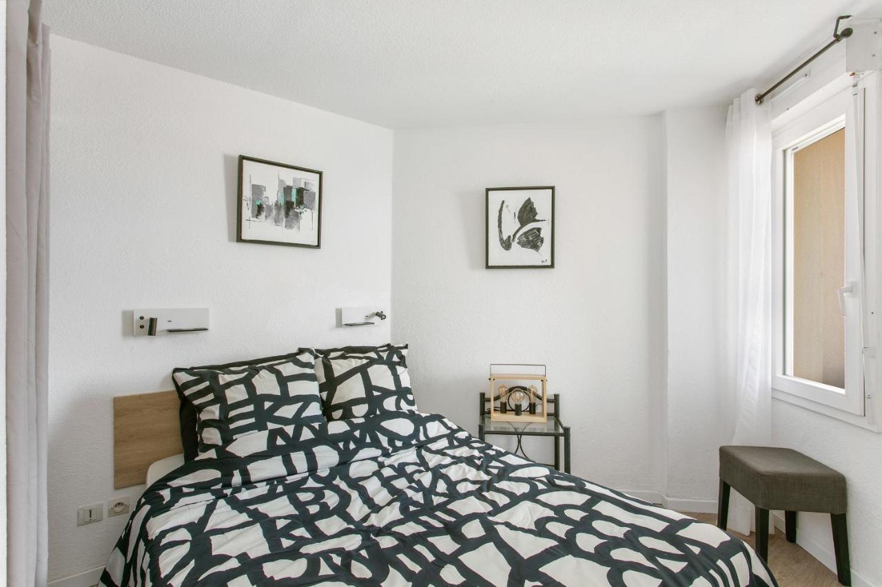 Appartement T3 Terrasse Vue Sur Mer, Piscine, Parking, Wifi Et Clim Сет Экстерьер фото