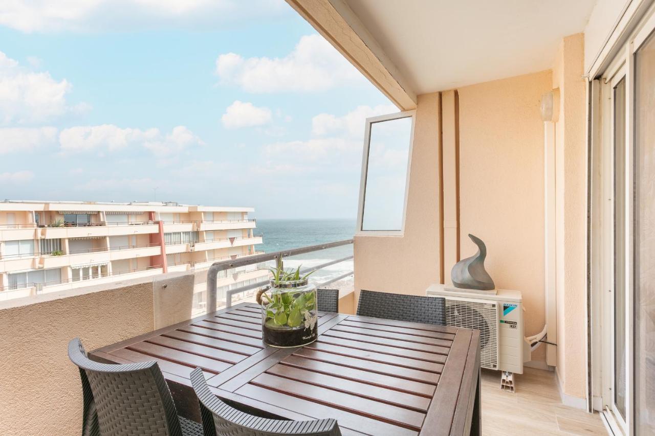 Appartement T3 Terrasse Vue Sur Mer, Piscine, Parking, Wifi Et Clim Сет Экстерьер фото